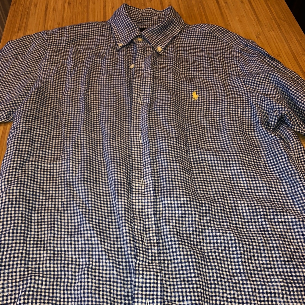 Polo Ralph Lauren Men's Short-Sleeve Gingham Shirt